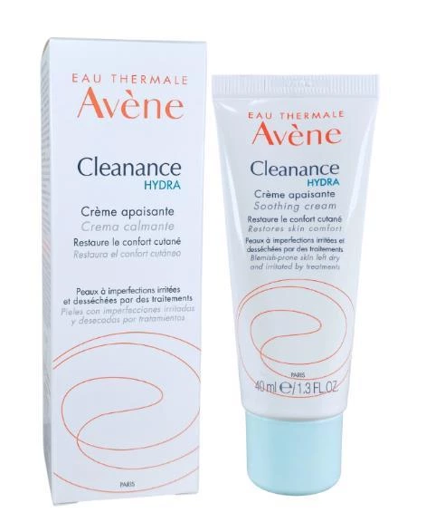 Avene Cleanance Hydra Akne Tedavisi Nedeniyle Kurumuş ve Tahriş Olmuş Ciltler için Yatıştırıcı Krem 40 ml ürün görseli 1