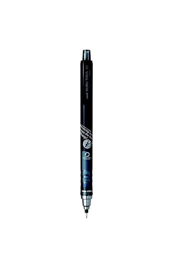 Uni-Ball Versatil Kalem Kuru Toga T 0.7 MM Siyah Uçlu Kalem (12 Li Paket) ürün görseli 1