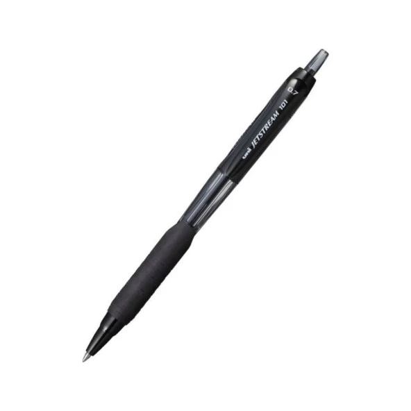 Uni-Ball Roller Kalem Jetstream 101 0.7N RT Hızlı Yazı Siyah (12 Li Paket) ürün görseli 1
