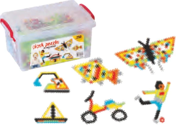 ÇİÇEK PUZZLE KÜÇÜK BOX 250 PARÇA - Resim 2