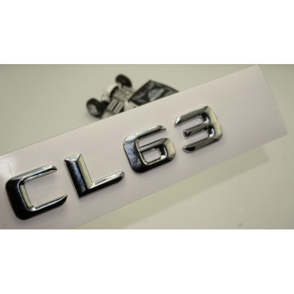 Benz CL63 Bagaj Krom Metal 3M 3D Yazı Logo ürün görseli 1