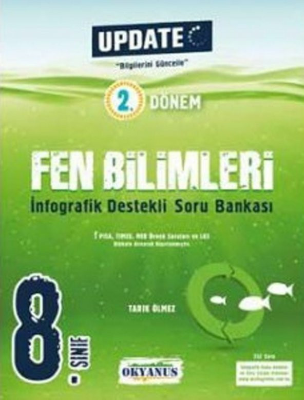 Okyanus Yayınları 8. Sınıf 2. Dönem Fen Bilimleri Update İnfografik Soru Bankası ürün görseli 1