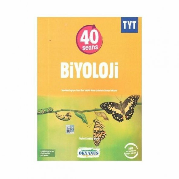 Okyanus Yayınları TYT 40 Seans Biyoloji Soru Bankası ürün görseli 1