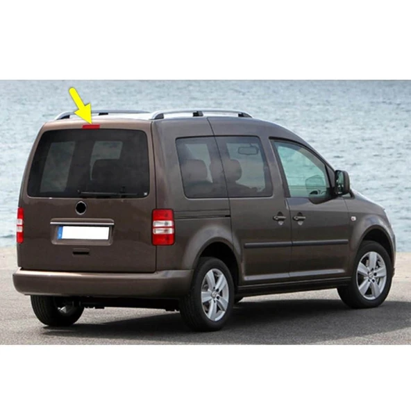 VW Caddy 2011-2015 Arka Üçüncü Üst Stop Fren Lambası LED 2K0945087G ürün görseli 1