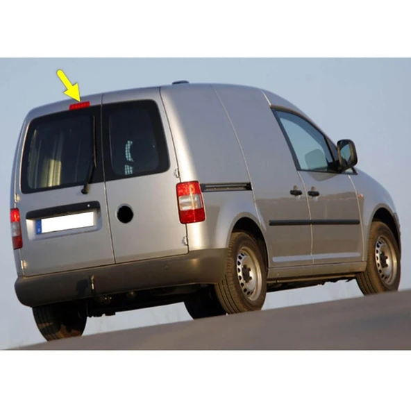 VW Caddy 2004-2010 Arka Üçüncü Üst Stop Fren Lambası LED 2K0945087B ürün görseli 1