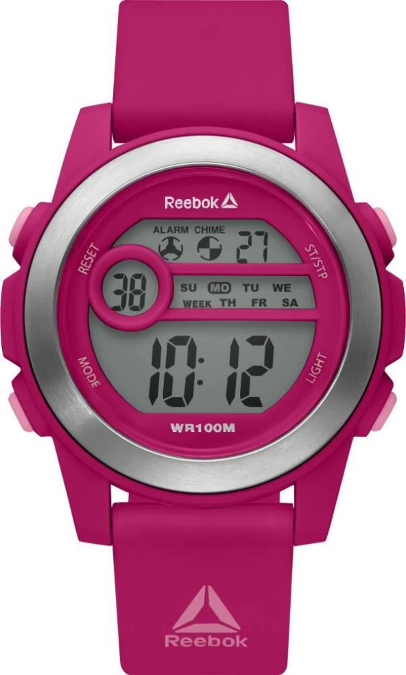 REEBOK RD-MOS-L9-PPPP-WP DİJİTAL PEMBE SİLİKON ÇOCUK KOL SAATİ ürün görseli 1