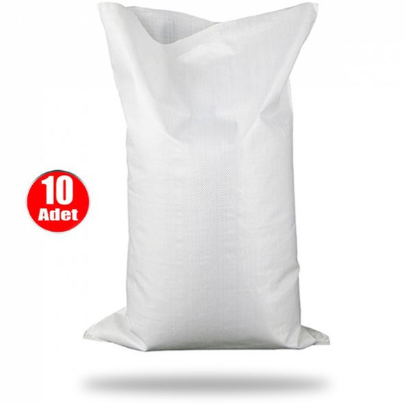 Aletçantam Naylon Çuval Moloz Eşya Taşınma Şeker Çuvalı 60x95cm - 10 adet ürün görseli 1