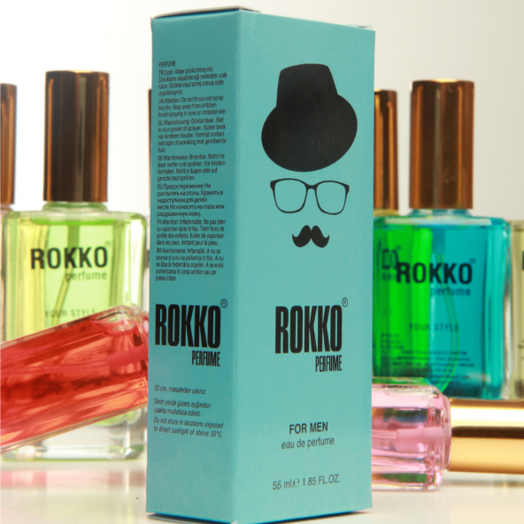 Rokko E-78 Pi EDP 55 Ml Erkek Parfüm - Resim 2
