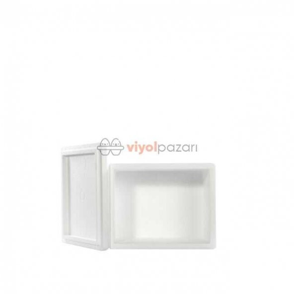Strafor Köpük Kutu (26.7x16.3x12.5)cm 0,5 kg - 16 Adet D-1 ürün görseli 1