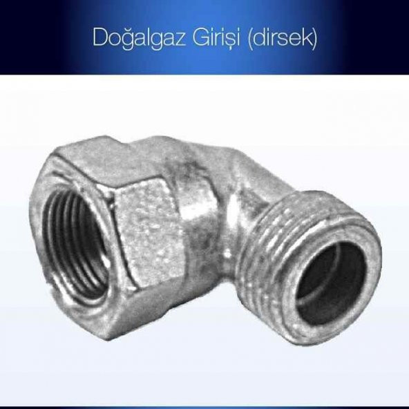 Doğalgaz Dirsek ankastre ocak Fırın No:1 3/8 - Resim 3