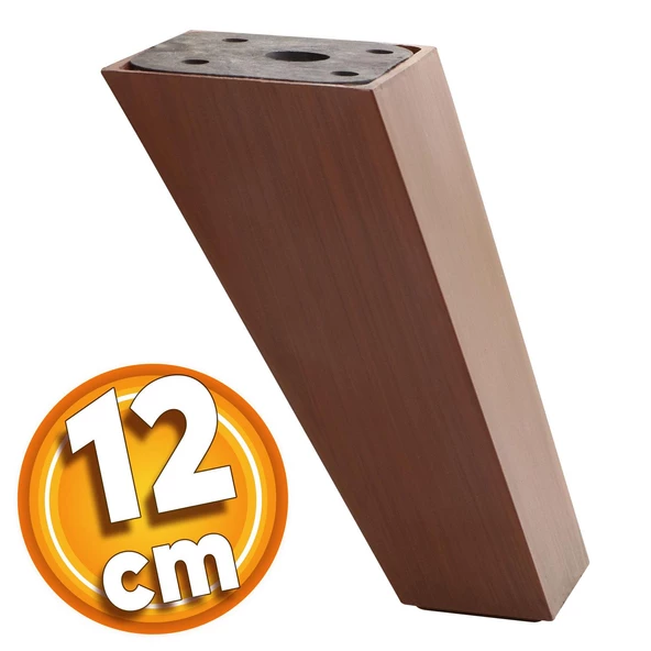 Linden Lüks Mobilya Kanepe Sehpa Tv Ünitesi Koltuk Ayağı 12 Cm Kahverengi Baza Ayakları ürün görseli 1