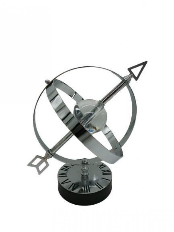 Crearthome Armillary Romen Dünya Küre Dekor Gümüş SZR-298551 ürün görseli 1