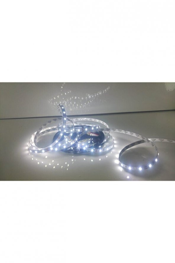 Iç Mekan 10 Çipli 5 Metre Beyaz Şerit Led - Resim 3