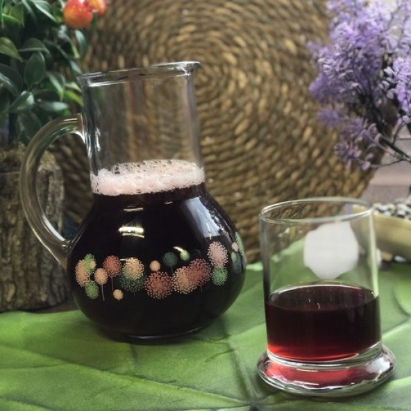 Paşabahçe 98328 oasis başucu bardaklı sürahi cam sürahi spring ürün görseli 1