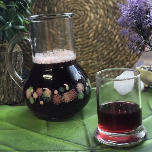 Paşabahçe 98328 oasis başucu bardaklı sürahi cam sürahi spring - Resim 2