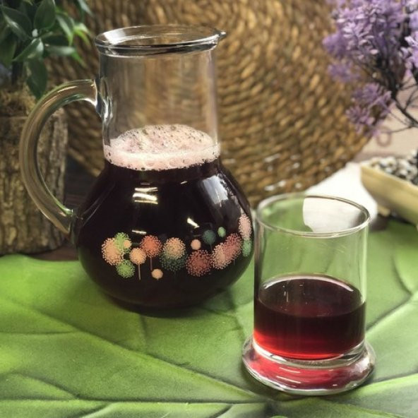 Paşabahçe 98328 oasis başucu bardaklı sürahi cam sürahi spring - Resim 4