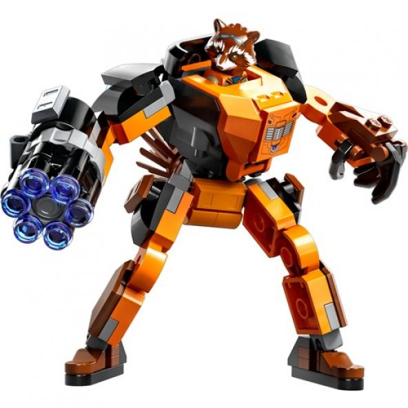 LEGO® Marvel Rocket Robot Zırhı 76243 - 6 Yaş ve Üzeri Çocuklar Için Marvel Studios Galaksinin Koruyucuları Oyuncak Yapım Seti (98 Parça) ürün görseli 1