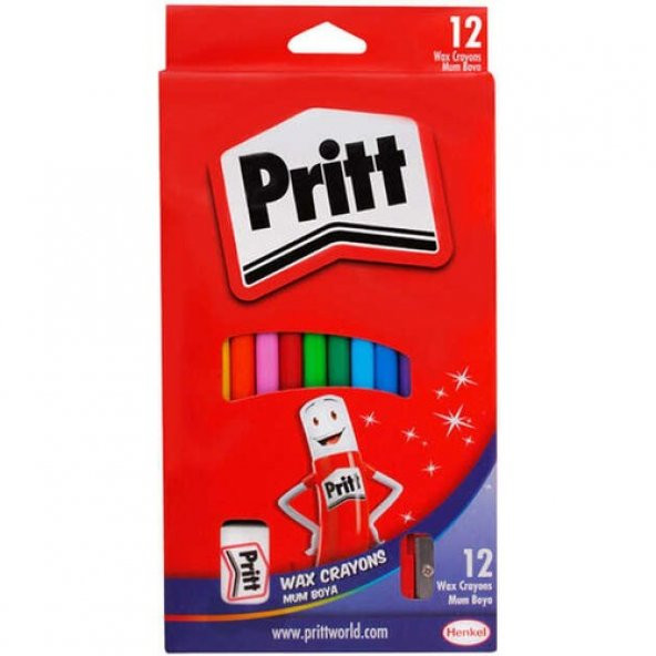 Pritt Pastel Boya Silinebilir 12li 1433960 ürün görseli 1