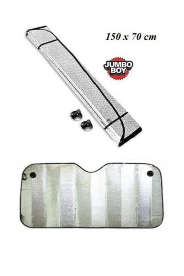 Ön Cam Metalize Perde 130 Cm X 60 - Resim 3