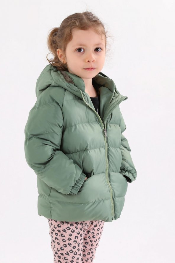 Benittokids Kız Çocuk Mont 51272 - Resim 5