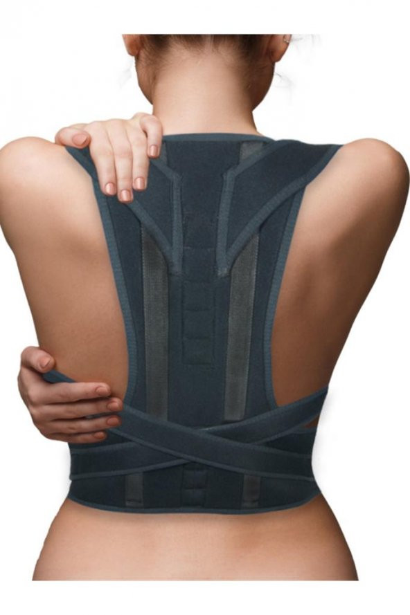 Balenli Manyetik Dik Duruş Korsesi Unisex ürün görseli 1