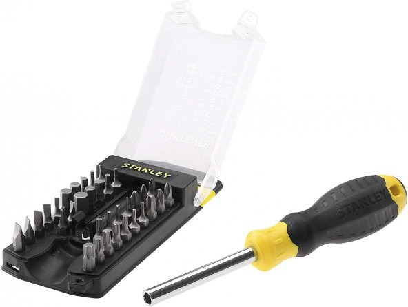 Stanley Stht0-70885 Tornavida Seti Multibit S/D Set - 34 Parça ürün görseli 1