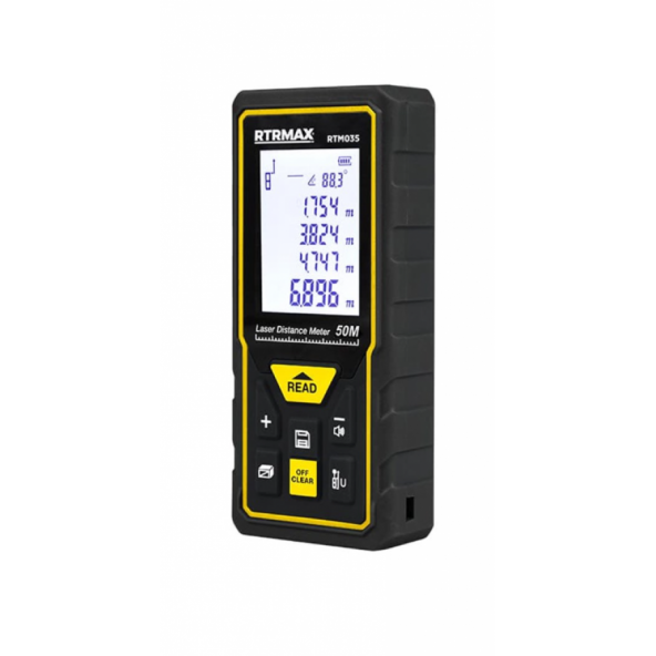 Rtrmax RTM035 Lazer Metre 50 M ürün görseli 1