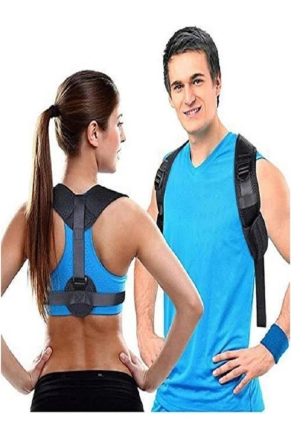 Kelebek Dik Duruş Korse Kadın Erkek Sporcu Dik Durma Bel Sırt Omuz Korsesi ürün görseli 1