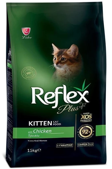Reflex Plus Kitten Tavuklu Yavru Kuru Kedi Maması 15 Kg ürün görseli 1