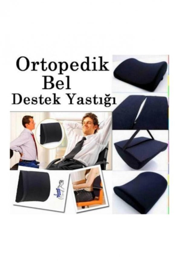 Ofis Koltuk Bel Sırt Minderi Destek Yastığı ürün görseli 1