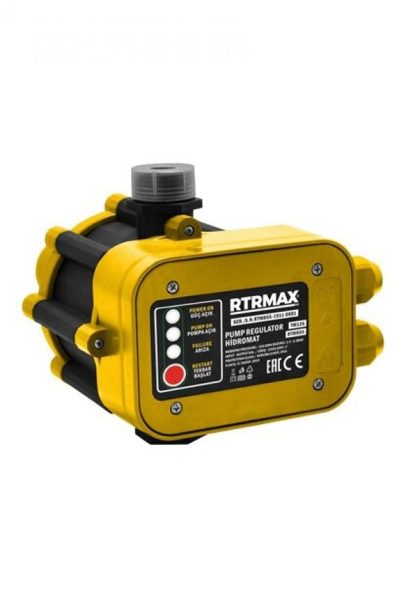 Rtrmax Rtm855 Hidromat 1.5-2.2 Bar 1 Dokunmatik ürün görseli 1