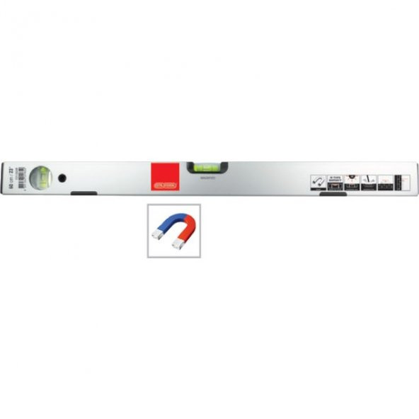Cetaform Accuvision Alüminyum Su Terazi Mıknatıslı 80Cm P21-080M ürün görseli 1
