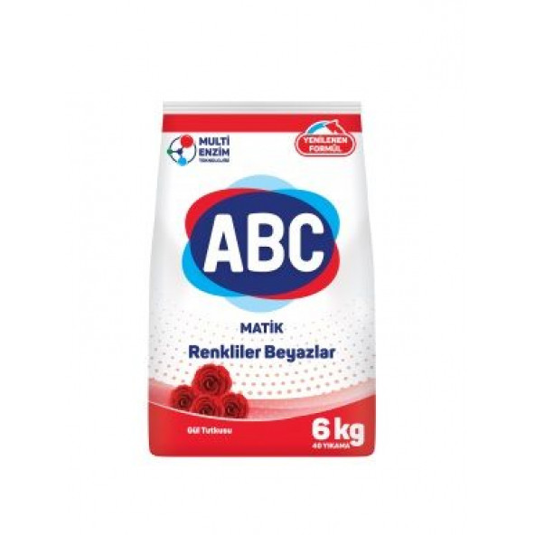 ABC MATİK RENKLİLER BEYAZLAR 6 KG ürün görseli 1