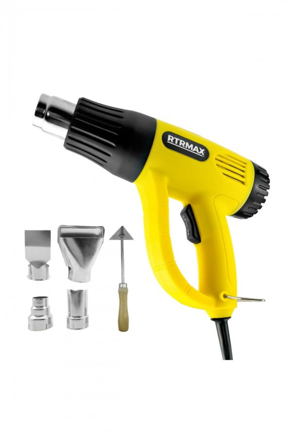 Rtrmax RTM303A Sıcak Hava Tabancası 2000W ürün görseli 1