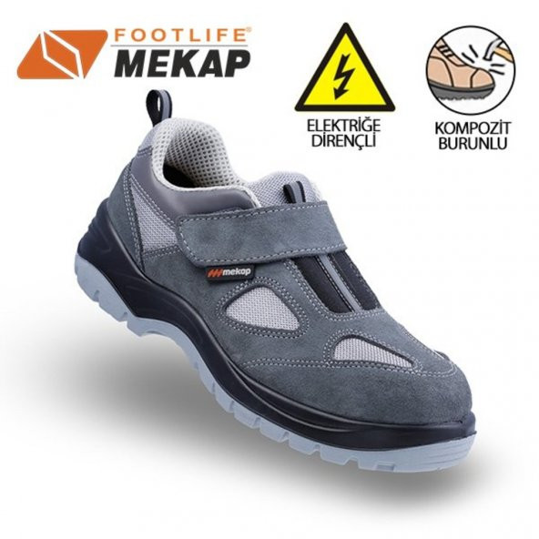 Mekap Mkp-157 Elektrikçi S1 Yazlık Süet Ayakkabı Policap ürün görseli 1