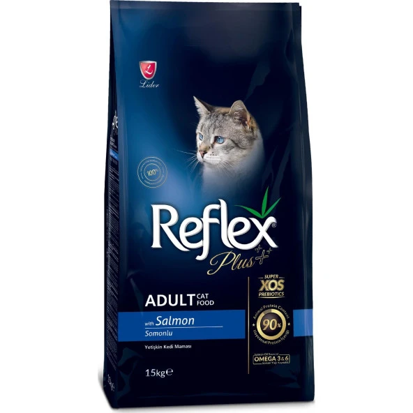 Reflex Plus Somonlu Yetişkin Kuru Kedi Maması 15 Kg ürün görseli 1
