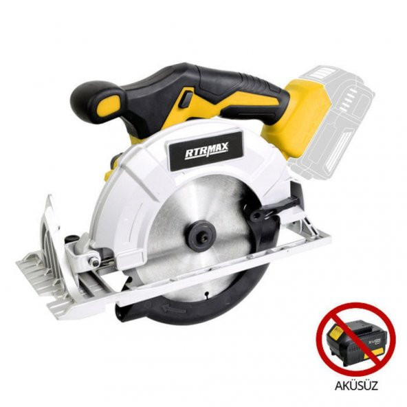 Rtrmax Rtx2038b 18V 165 Mm Akülü Kömürsüz Sunta Kesme Daire Testere (Akü Hariç) ürün görseli 1