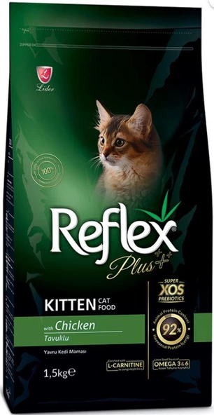 Reflex Plus Kitten Tavuklu Yavru Kuru Kedi Maması 1.5 Kg ürün görseli 1
