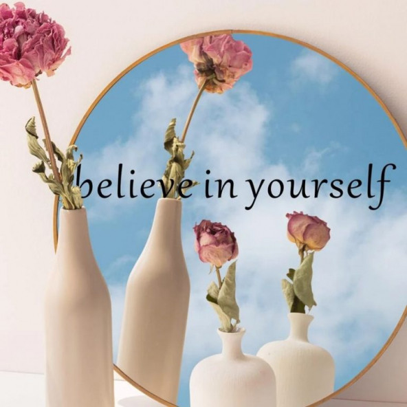believe in yourself. Sticker - Resim 2