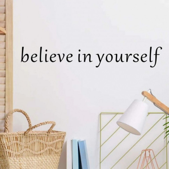 believe in yourself. Sticker - Resim 4