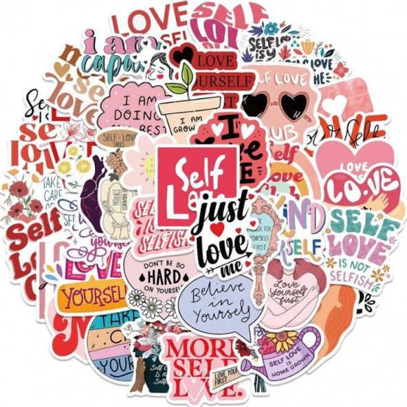 50li Planner Ajanda Laptop Notebook Tablet Sticker Seti ürün görseli 1
