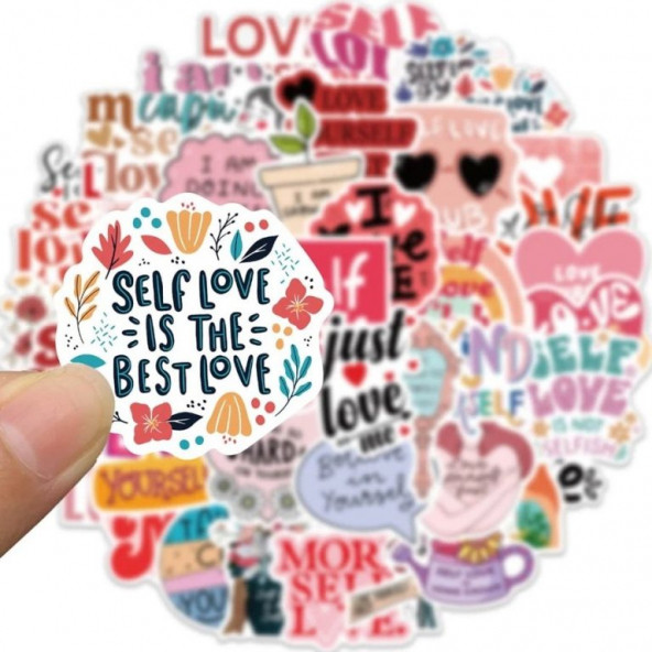 50li Planner Ajanda Laptop Notebook Tablet Sticker Seti - Resim 2