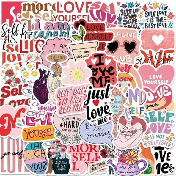50li Planner Ajanda Laptop Notebook Tablet Sticker Seti - Resim 3