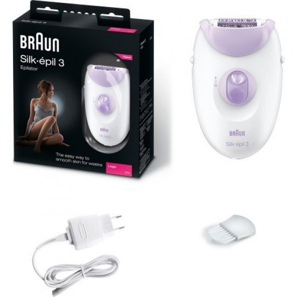 Braun Silk Epil 3 Epilatör 3170 Soft Perfection - Resim 6