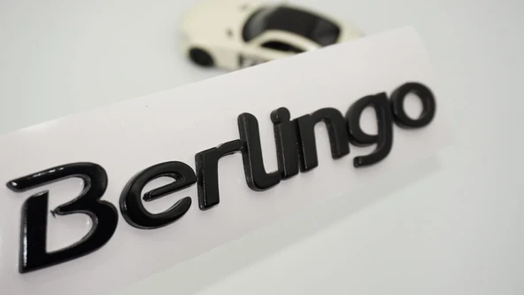 DK Tuning Berlingo Bagaj Siyah ABS Yazı Logo Citroen İle Uyumlu ürün görseli 1