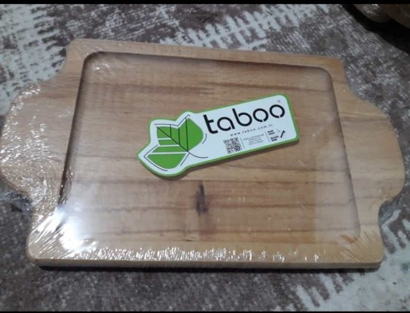 TABOO TAB-1156 AHŞAP MİNİ TEPSİ ürün görseli 1