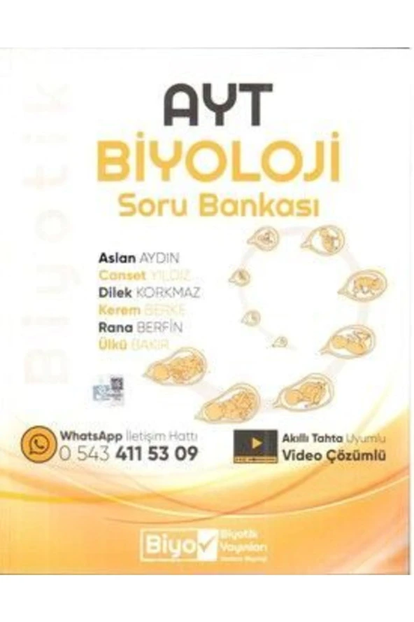 Biyotik AYT Biyoloji Soru Bankası ürün görseli 1