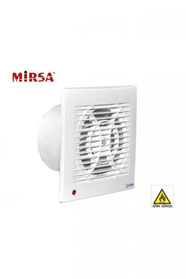 Banyo ve Tuvalet Aspiratörü 150 30w 230v 180m Mirsa 113150 ürün görseli 1