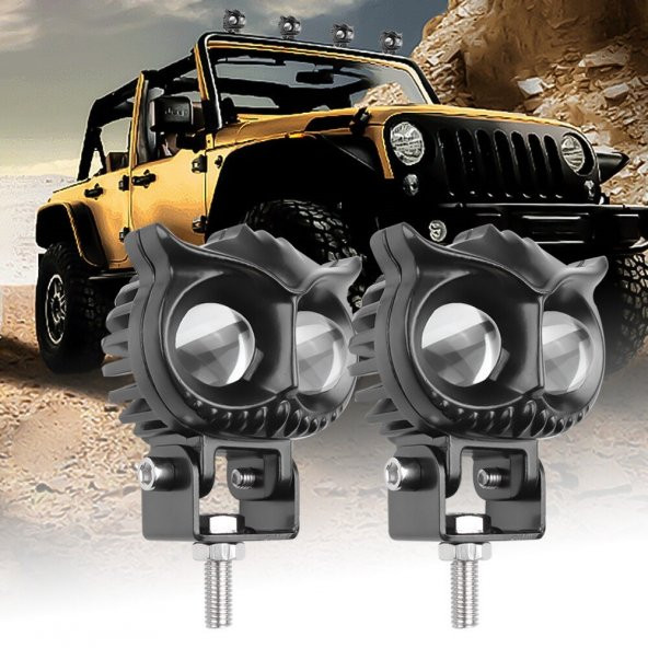 Led 60W Baykuş LED Aydınlatma  Offroad & Motorsiklet 1 Adet ürün görseli 1
