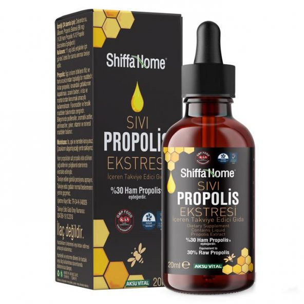 SHF SIVI PROPOLİS  EKSTRESİ 20ML ürün görseli 1